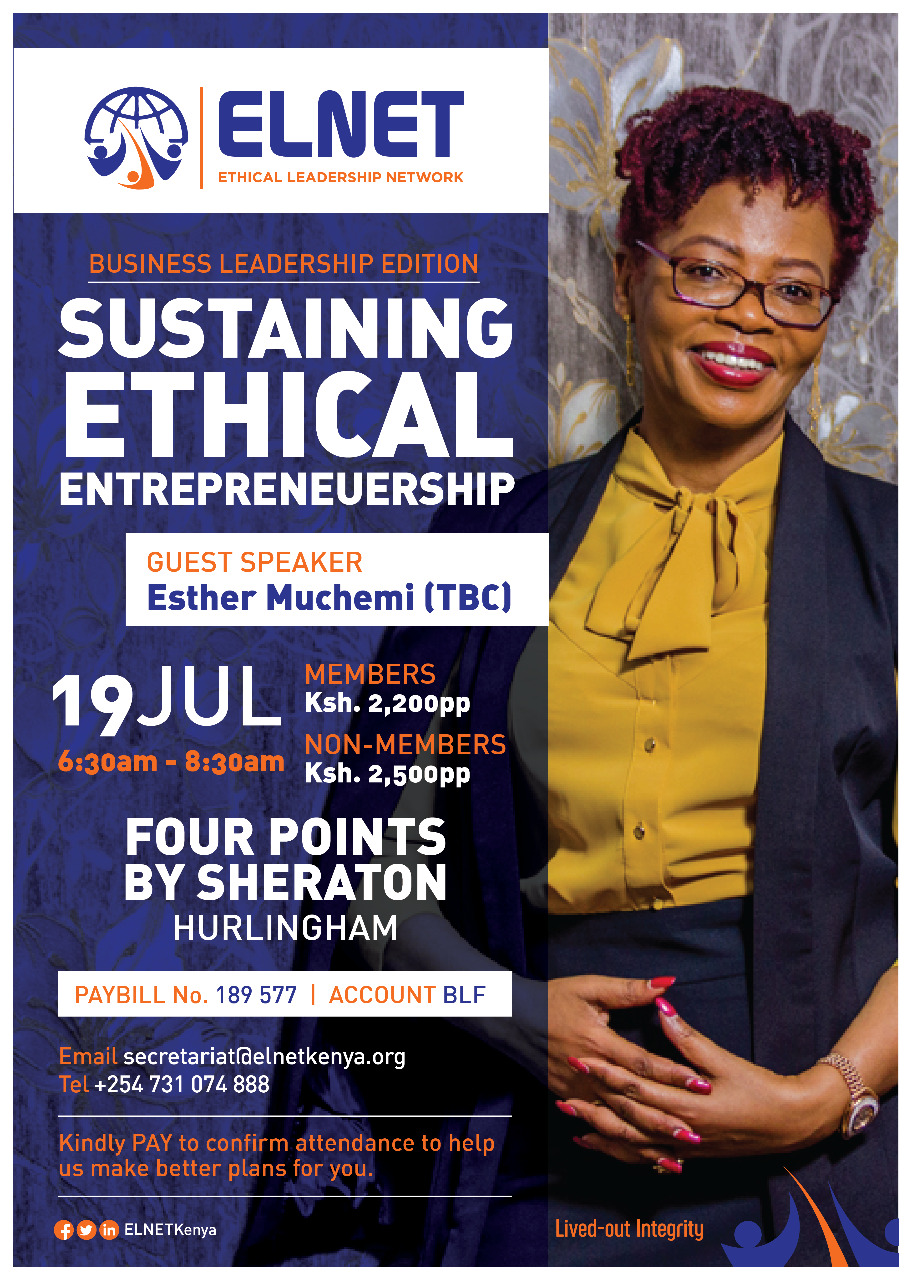 Sustaining Ethical Entreprenuership